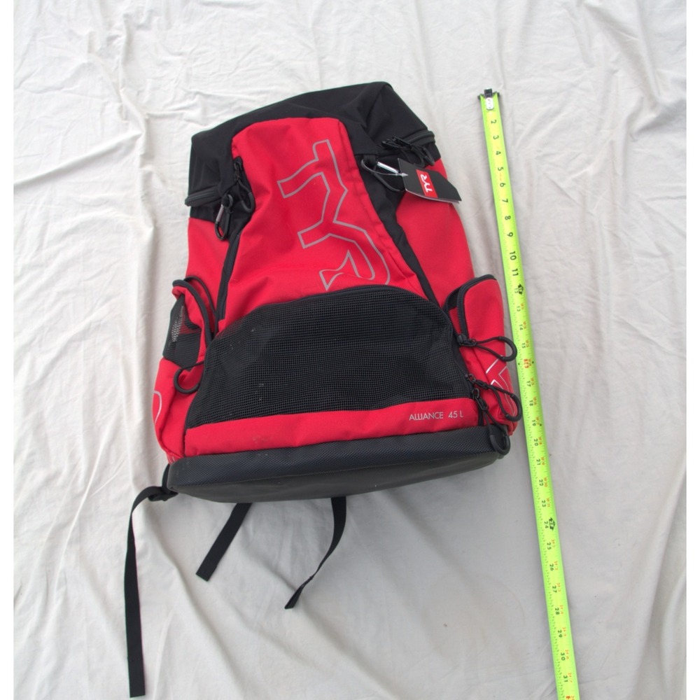 TYR Alliance 45L Backpack Swim Bag Red Brand New With Tags